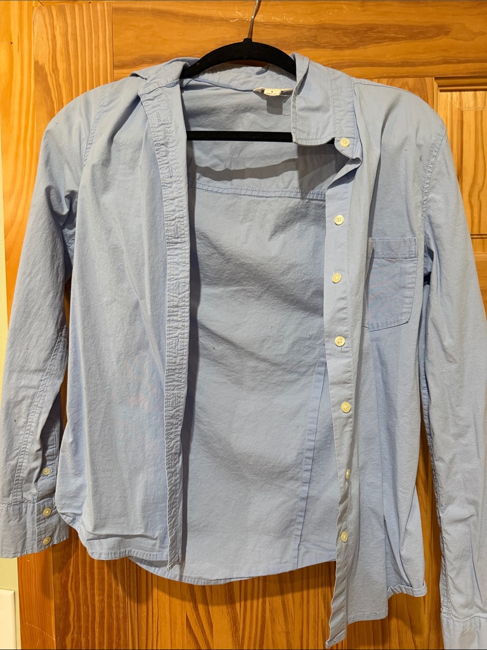 Aeropostale Light Blue Button-Down Shirt